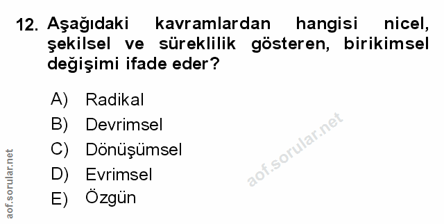 Soru 12