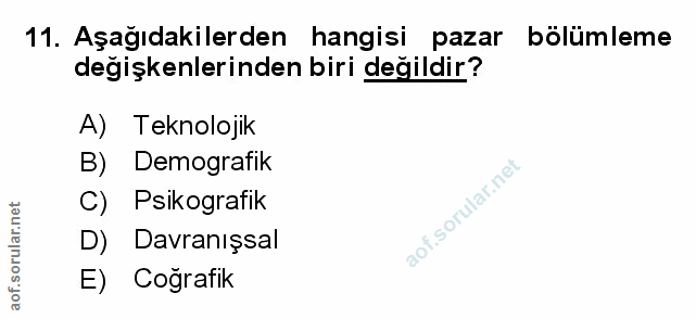 Soru 11