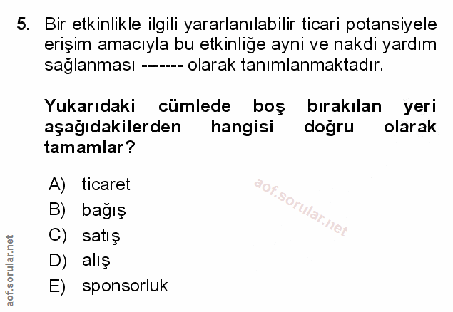 Soru 5