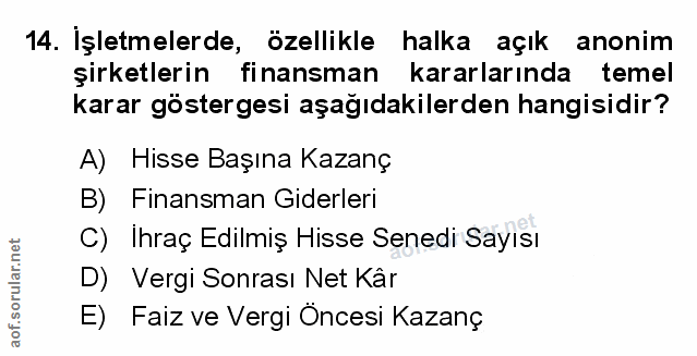 Soru 14