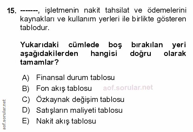 Soru 15
