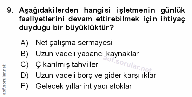 Soru 9