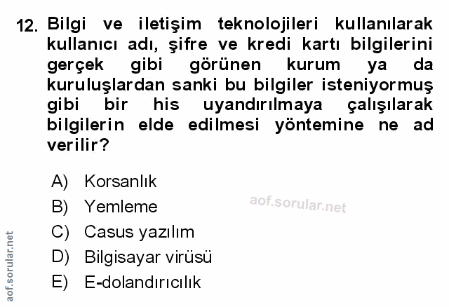 Soru 12