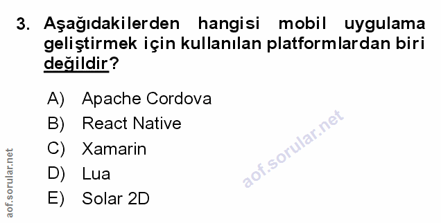 Soru 3