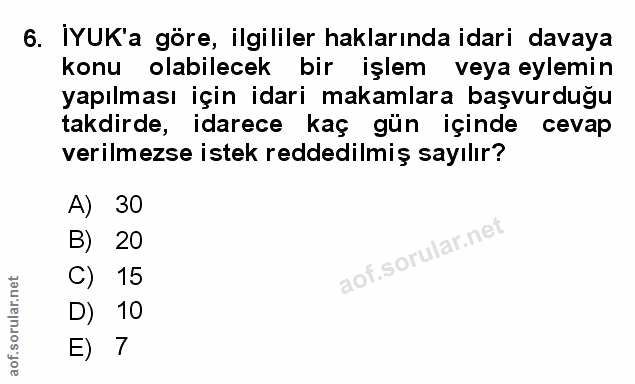 Soru 6