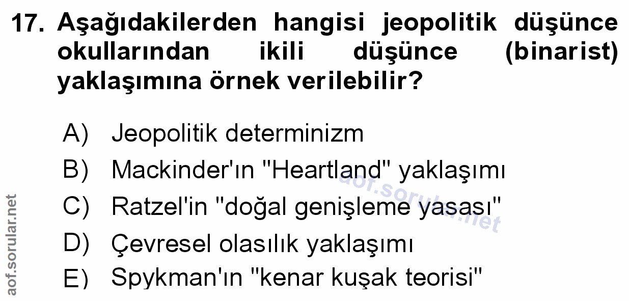 Soru 17