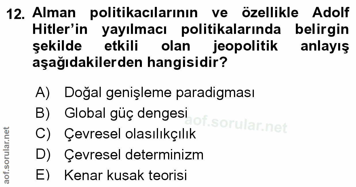 Soru 12