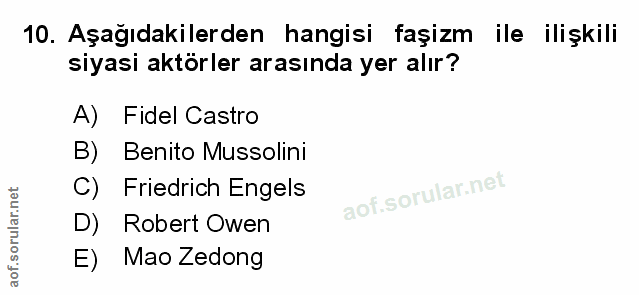 Soru 10