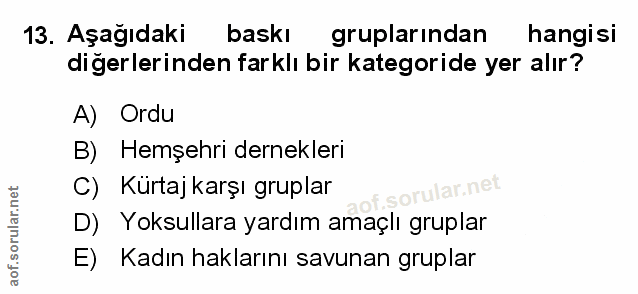 Soru 13