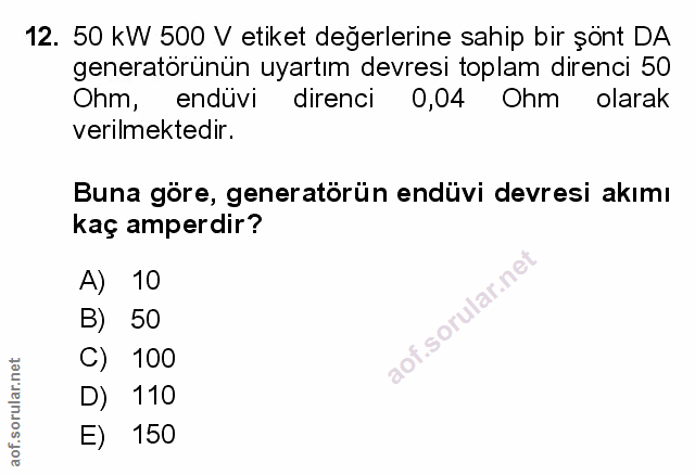 Soru 12