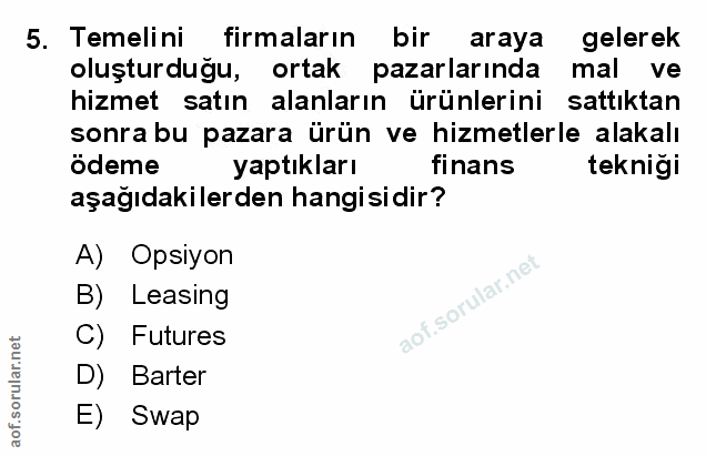Soru 5