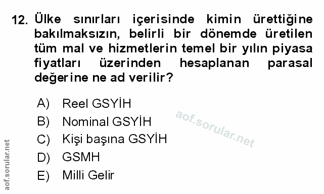 Soru 12