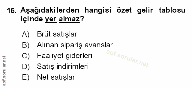 Soru 16