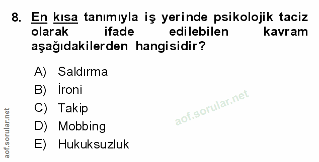 Soru 8