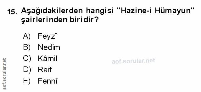 Soru 15