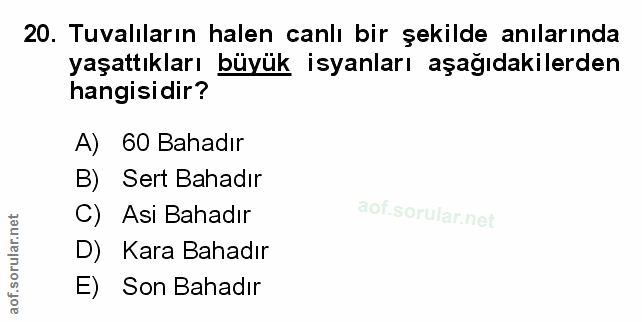 Soru 20