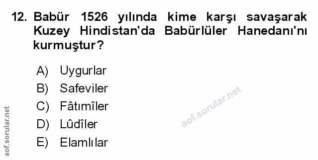 Soru 12