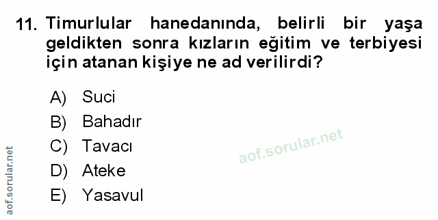 Soru 11