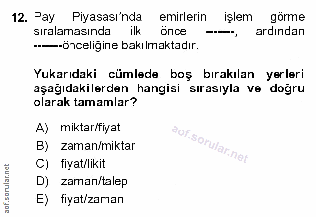 Soru 12