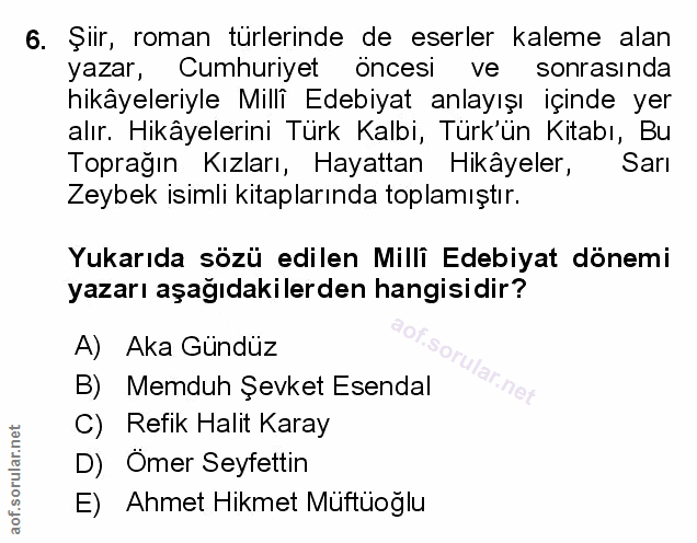 Soru 6
