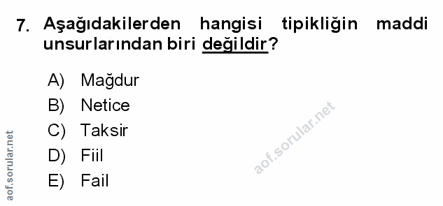 Soru 7