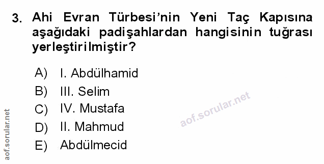 Soru 3
