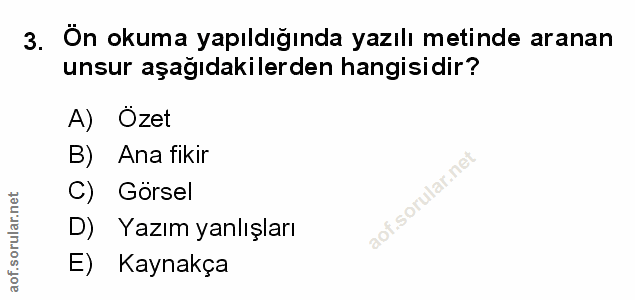 Soru 3