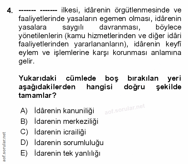 Soru 4