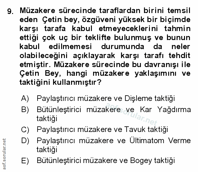 Soru 9