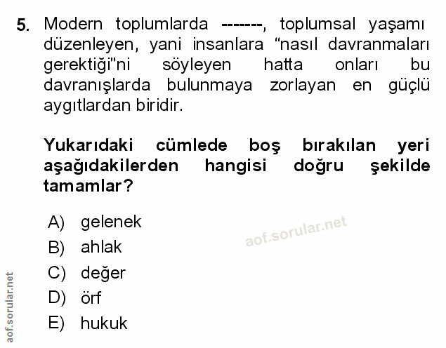 Soru 5