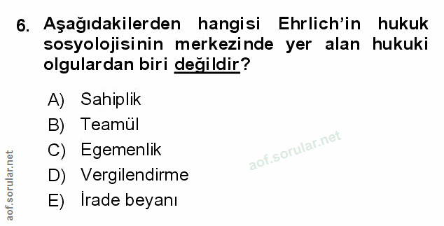 Soru 6