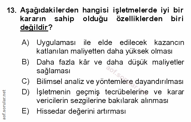 Soru 13