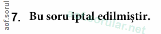 Soru 7
