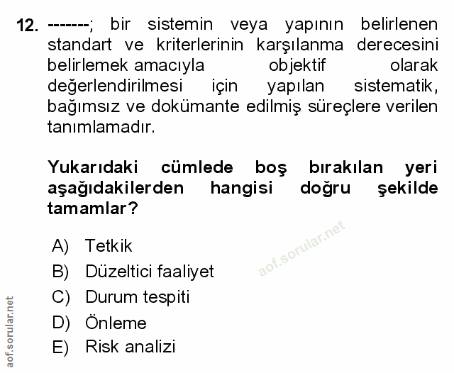 Soru 12