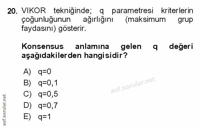 Soru 20