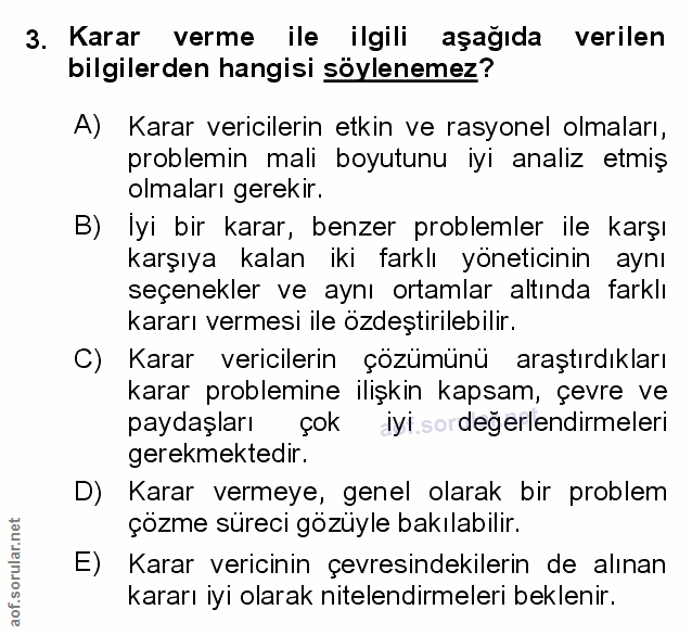 Soru 3