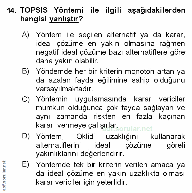 Soru 14