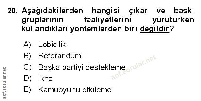 Soru 20
