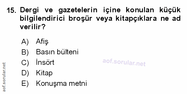 Soru 15
