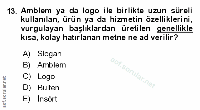 Soru 13