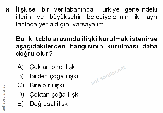 Soru 8