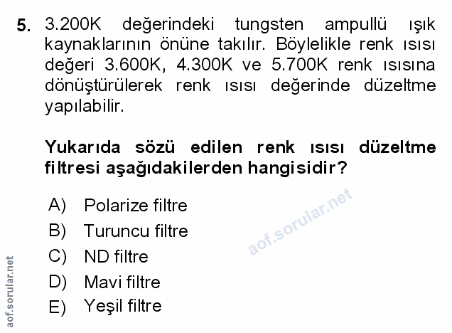 Soru 5