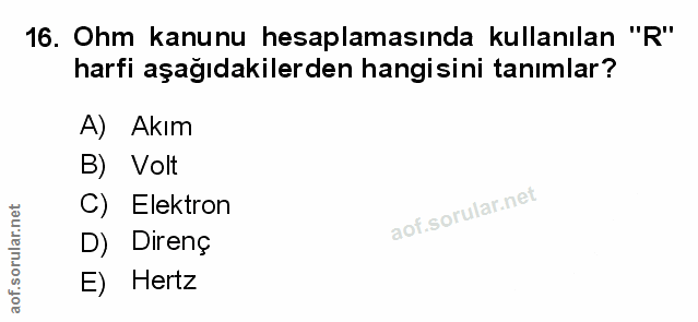 Soru 16