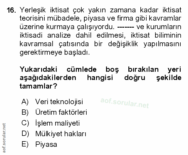Soru 16