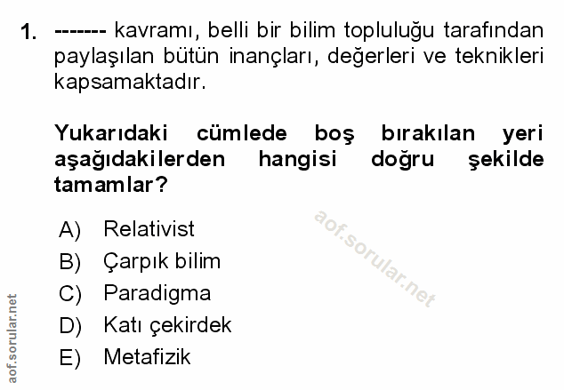 Soru 1