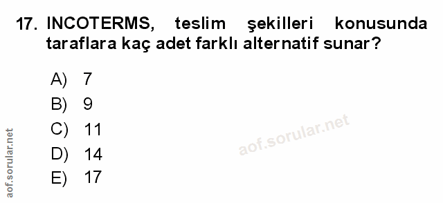 Soru 17