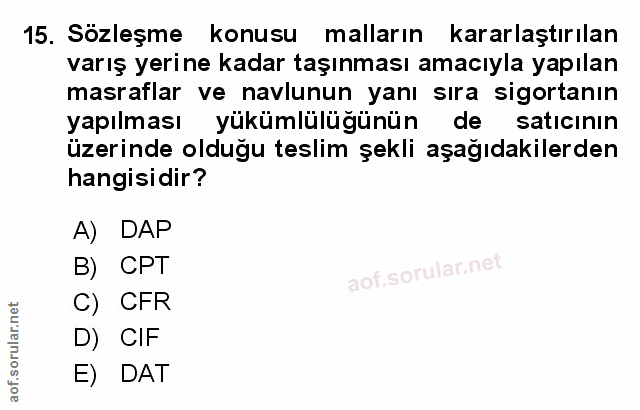Soru 15