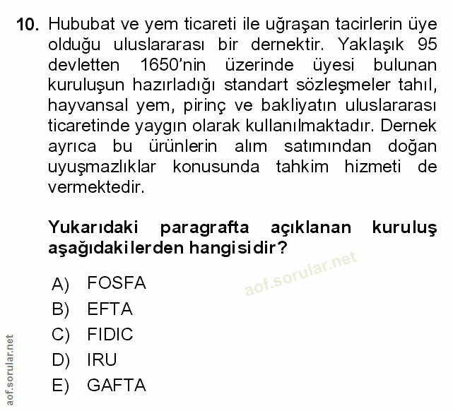 Soru 10