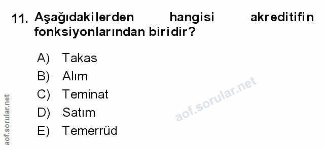 Soru 11