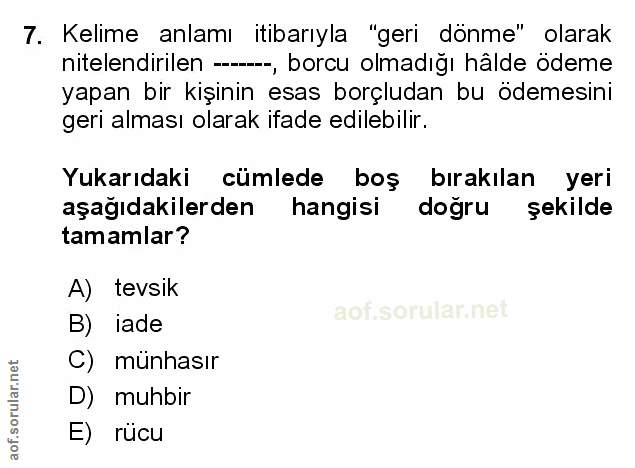 Soru 7